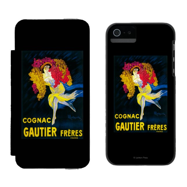 Coque Portefeuille Incipio Pour iPhone Cognac Gautier PosterFrance promotionnel (Côté par côté)