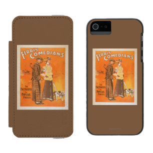 Coque-portefeuille iPhone 5 Incipio Watson™ Comédiens de Ferris "stimulateurs aux prix