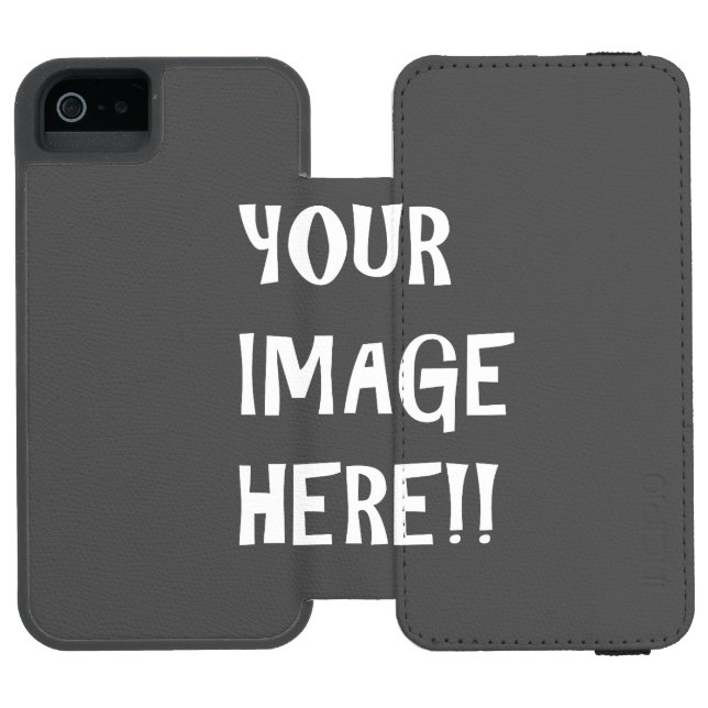 Coque Portefeuille Incipio Pour iPhone Créez votre propre boîtier Portefeuille iPhone SE+ (Folio Ouvert)