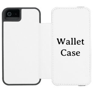Coque-portefeuille iPhone 5 Incipio Watson™ Créez Votre Propre Étui de Carte Bancaire Simple d