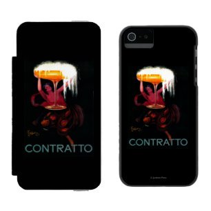 Coque-portefeuille iPhone 5 Incipio Watson™ Cru PosterEurope de Contratto