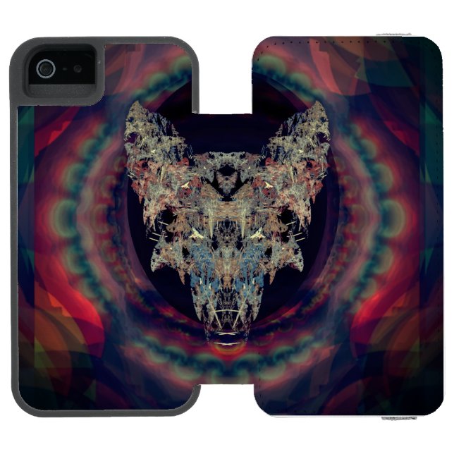 Coque Portefeuille Incipio Pour iPhone Cry Loup (Folio Ouvert)