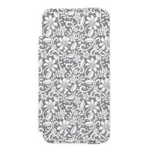 Coque-portefeuille iPhone 5 Incipio Watson™ Dentelle blanche 1