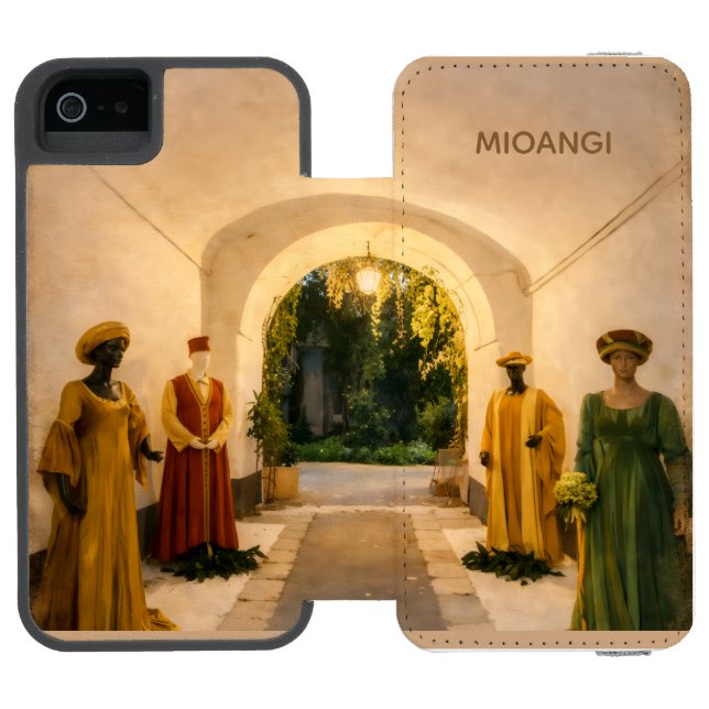 Coque Portefeuille Incipio Pour iPhone Design elegante e raffinato (Folio Ouvert)
