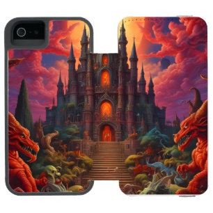 Coque-portefeuille iPhone 5 Incipio Watson™ Double Your Dragon Fantasy Final