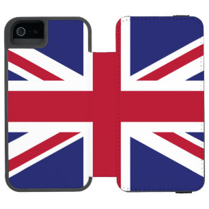 Coque-portefeuille iPhone 5 Incipio Watson™ Drapeau patriotique du Royaume-Uni