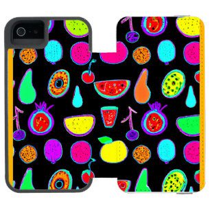Coque-portefeuille iPhone 5 Incipio Watson™ Explosion tropicale