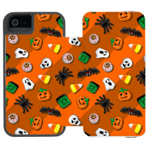Coque-portefeuille iPhone 5 Incipio Watson™ Fête des Candies Éffrayantes d'Halloween