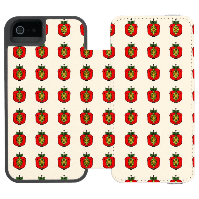 Coque Portefeuille Incipio Pour iPhone Floral Mandala Pattern (Folio Ouvert)