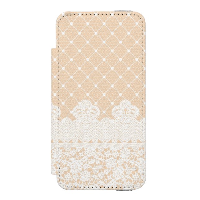Coque Portefeuille Incipio Pour iPhone Frontière de dentelle (Folio Devant)