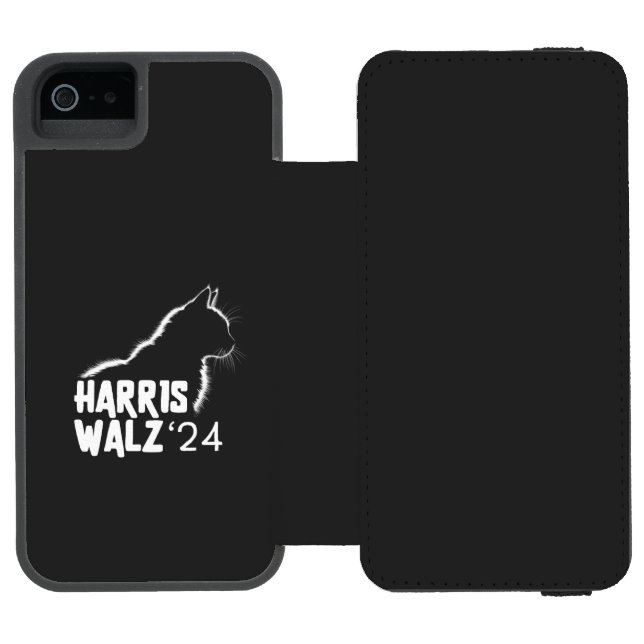 Coque Portefeuille Incipio Pour iPhone Harris Walz 2024 (Folio Ouvert)