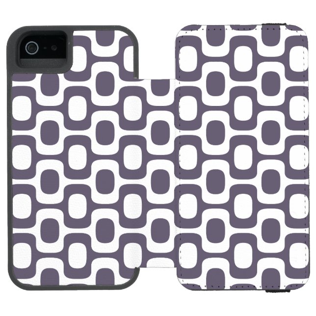 Coque Portefeuille Incipio Pour iPhone Ipanema Sidewalk Pattern, Beach Pattern, Brazil (Folio Ouvert)