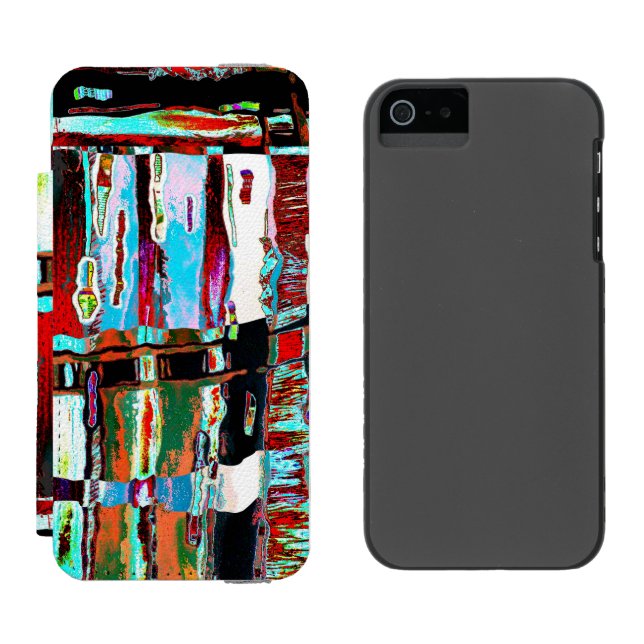 Coque Portefeuille Incipio Pour iPhone iPhone 6 Wallet Case Collapse Reflection Abstract (Côté par côté)
