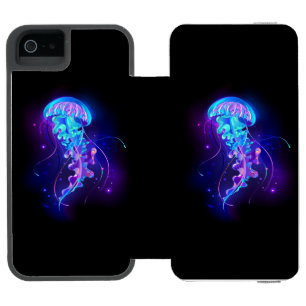 Coque-portefeuille iPhone 5 Incipio Watson™ Jellyfish éclatante couleur