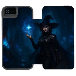 Coque-portefeuille iPhone 5 Incipio Watson™ La Sorcière de VEKAR’NOCT