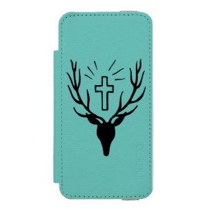 Coque-portefeuille iPhone 5 Incipio Watson™ Le mâle de Hubert de saint