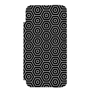Coque-portefeuille iPhone 5 Incipio Watson™ Les hexagones donnent au motif géométrique
