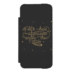 Coque-portefeuille iPhone 5 Incipio Watson™ Lets ont des aventures