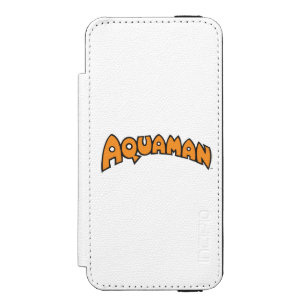 Coque-portefeuille iPhone 5 Incipio Watson™ Logo Aquaman Orange