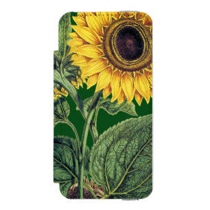 Coque-portefeuille iPhone 5 Incipio Watson™ Miller : Tournesol