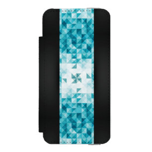 Coque-portefeuille iPhone 5 Incipio Watson™ Modèle géométrique abstrait d'arrière - plan de