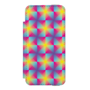 Coque-portefeuille iPhone 5 Incipio Watson™ Mosaïque carrée abstraite de vecteur