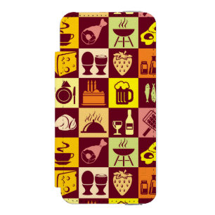 Coque-portefeuille iPhone 5 Incipio Watson™ Motif 2 de nourriture