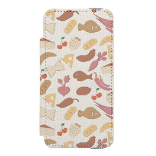 Coque-portefeuille iPhone 5 Incipio Watson™ Motif 2 de nourriture
