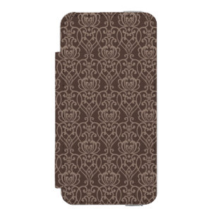Coque-portefeuille iPhone 5 Incipio Watson™ Motif 6 de damassé