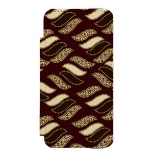 Coque-portefeuille iPhone 5 Incipio Watson™ Motif africain 2 de peau de guépard