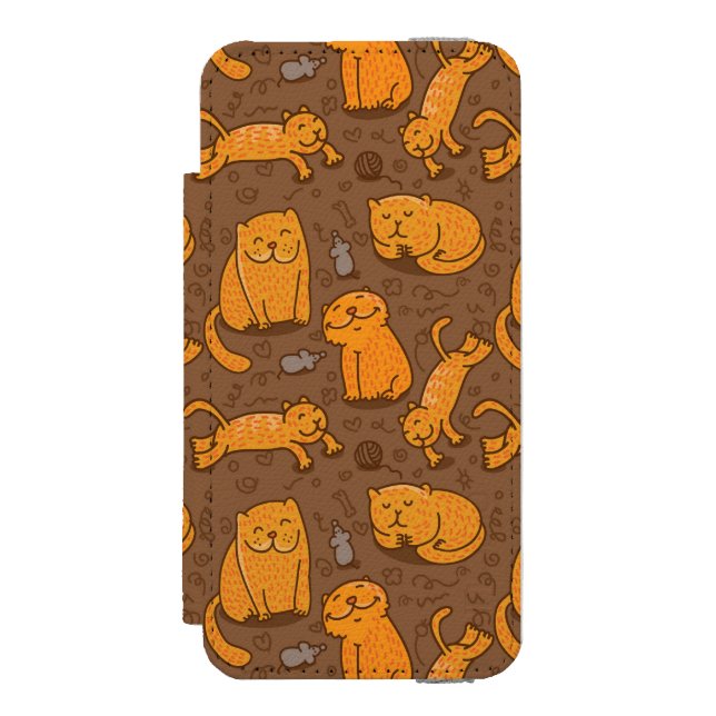 Coque Portefeuille Incipio Pour iPhone Motif avec des chats (Folio Devant)