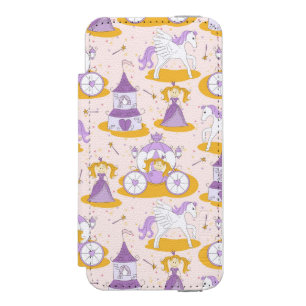 Coque-portefeuille iPhone 5 Incipio Watson™ motif avec une princesse
