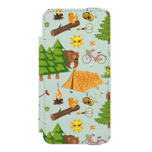 Coque-portefeuille iPhone 5 Incipio Watson™ Motif campant