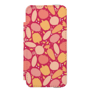 Coque-portefeuille iPhone 5 Incipio Watson™ Motif coloré de légumes