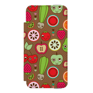 Coque-portefeuille iPhone 5 Incipio Watson™ Motif de cuisine de fruit