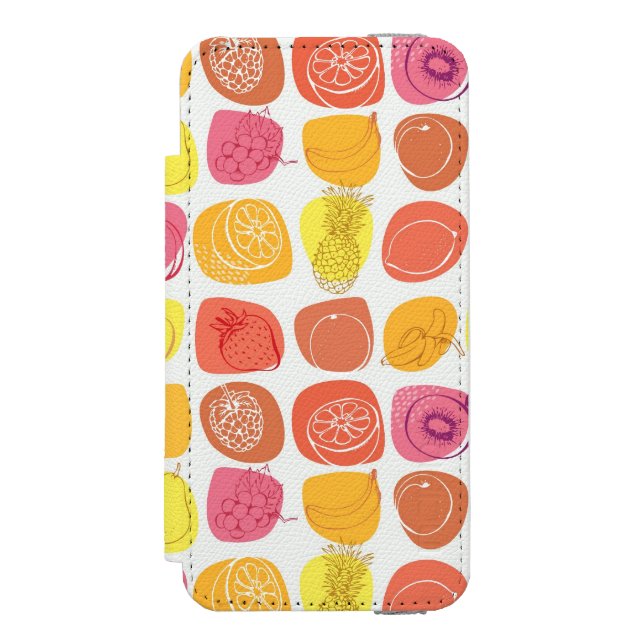 Coque Portefeuille Incipio Pour iPhone Motif de fruit (Folio Devant)
