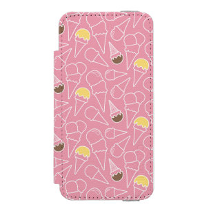 Coque-portefeuille iPhone 5 Incipio Watson™ Motif de glace d'été