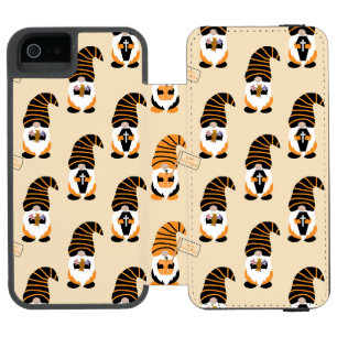 Coque-portefeuille iPhone 5 Incipio Watson™ Motif De Gnomes, Halloween Gnomes Trick Ou Treat