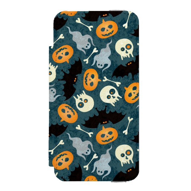 Coque Portefeuille Incipio Pour iPhone Motif de Halloween (Folio Devant)