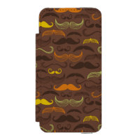 Motif de moustache, rétro style 5