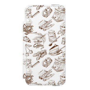 Coque-portefeuille iPhone 5 Incipio Watson™ Motif de papier