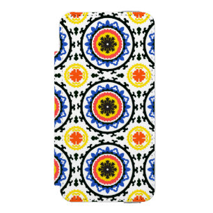 Coque-portefeuille iPhone 5 Incipio Watson™ Motif de Suzani