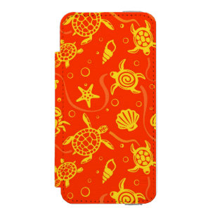 Coque-portefeuille iPhone 5 Incipio Watson™ Motif de tortues
