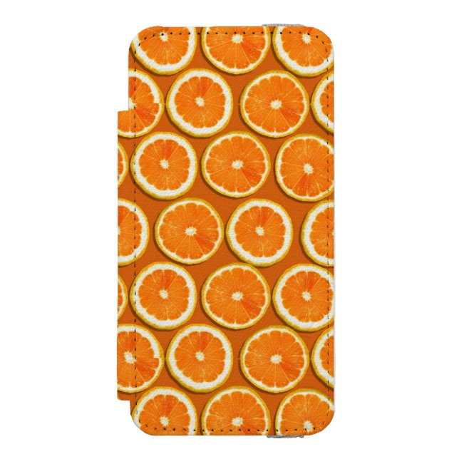 Coque Portefeuille Incipio Pour iPhone Motif de tranches de citron (Folio Devant)