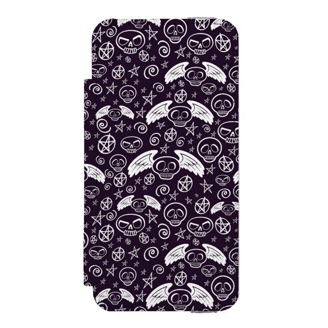 Coque Portefeuille Incipio Pour iPhone Motif de "vaudou" (Folio Devant)