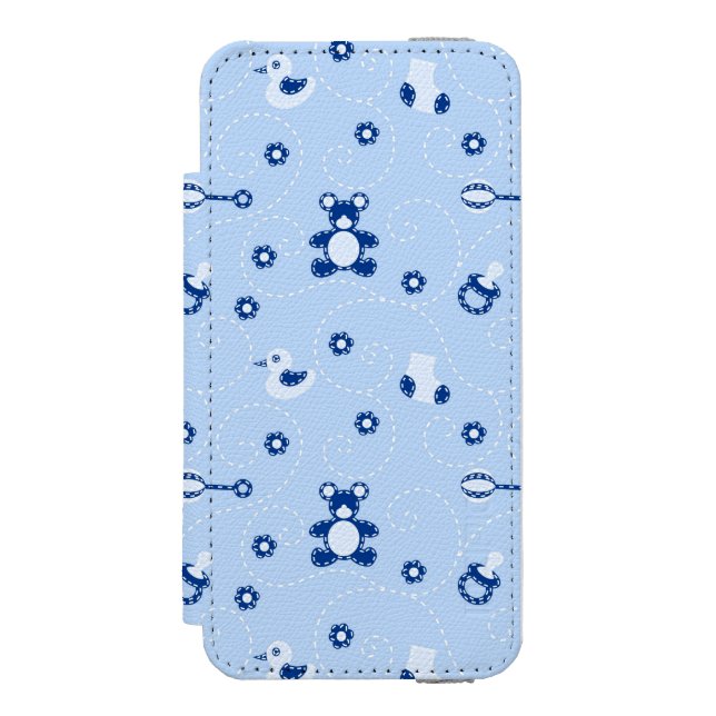 Coque Portefeuille Incipio Pour iPhone Motif d'édredon de bébé (Folio Devant)
