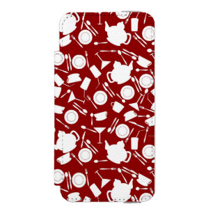 Coque-portefeuille iPhone 5 Incipio Watson™ Motif d'éléments de cuisine
