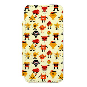 Coque-portefeuille iPhone 5 Incipio Watson™ Motif drôle de monstres