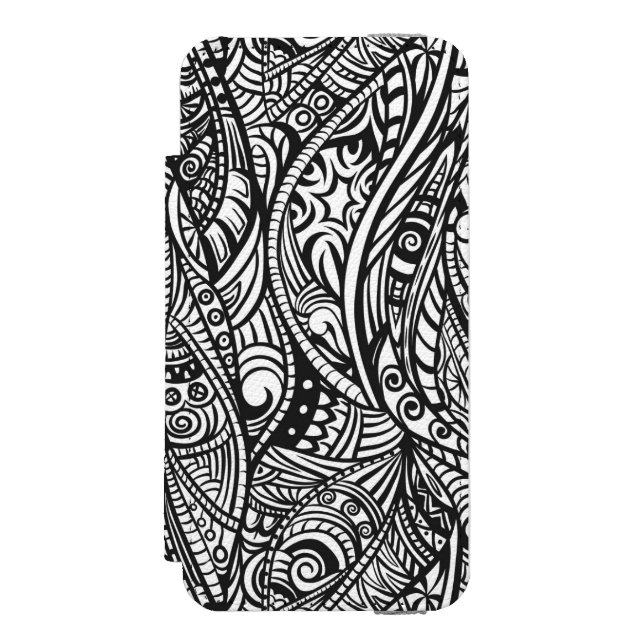 Coque Portefeuille Incipio Pour iPhone Motif ethnique 3 (Folio Devant)