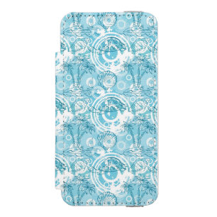 Coque-portefeuille iPhone 5 Incipio Watson™ motif exotique d'océan